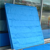 Falling glass barrier panel - StaSafe bespoke solution